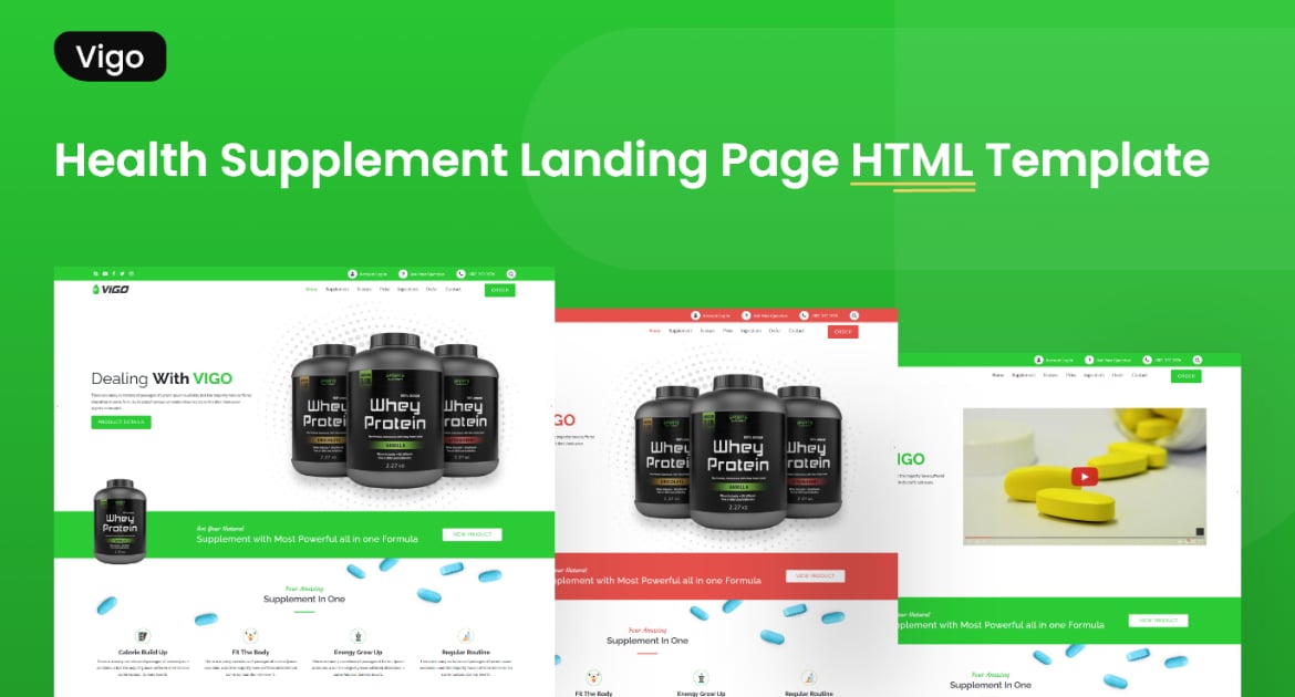 baee1044-9270-4026-9b52-7d8e319d94e1 Health Supplement Landing Page - Image 1