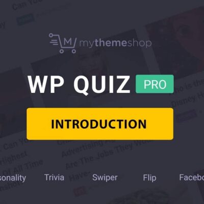 MyThemeShop – WP Quiz Pro