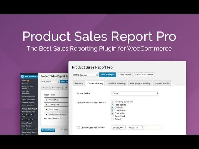 Product Sales Report Pro for WooCommerce