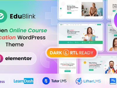 EduBlink - Education & Online Course WordPress Theme