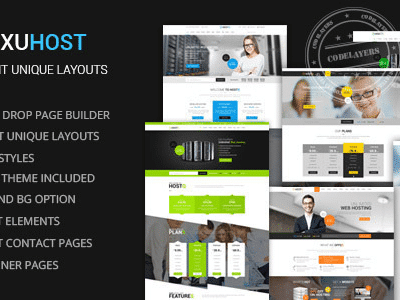 FoxuhHost – Shop, Corporate & Web Hosting WordPress Theme + WHMCS