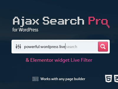 Ajax Search Pro – Live WordPress Search & Filter Plugin