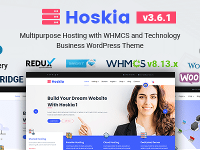 Hoskia | Multipurpose Hosting with WHMCS Theme