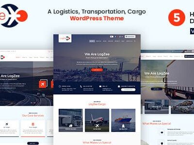Logzee – Logistics, Transportation, Cargo Theme