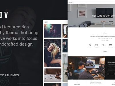 Glazov – Photography WordPress Theme