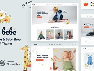 Debebe – Baby Shop & Kids Store WordPress Theme