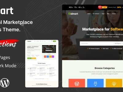 Eidmart – Digital Marketplace WordPress Theme