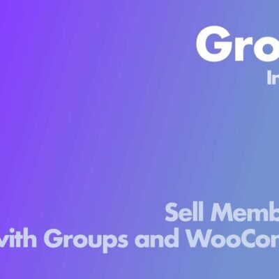 Groups Integration for WooCommerce