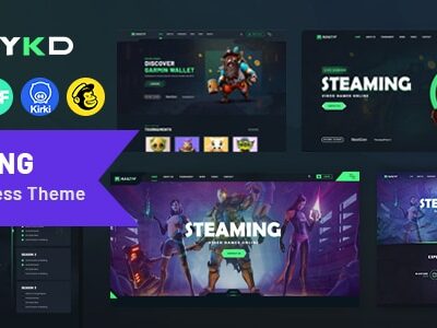 MYKD – eSports & Gaming Tournament Theme